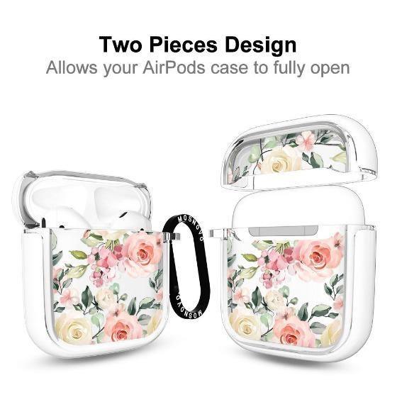 Watercolor Flower Floral AirPods 1/2 Case