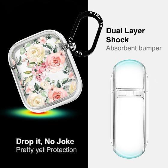 Watercolor Flower Floral AirPods 1/2 Case