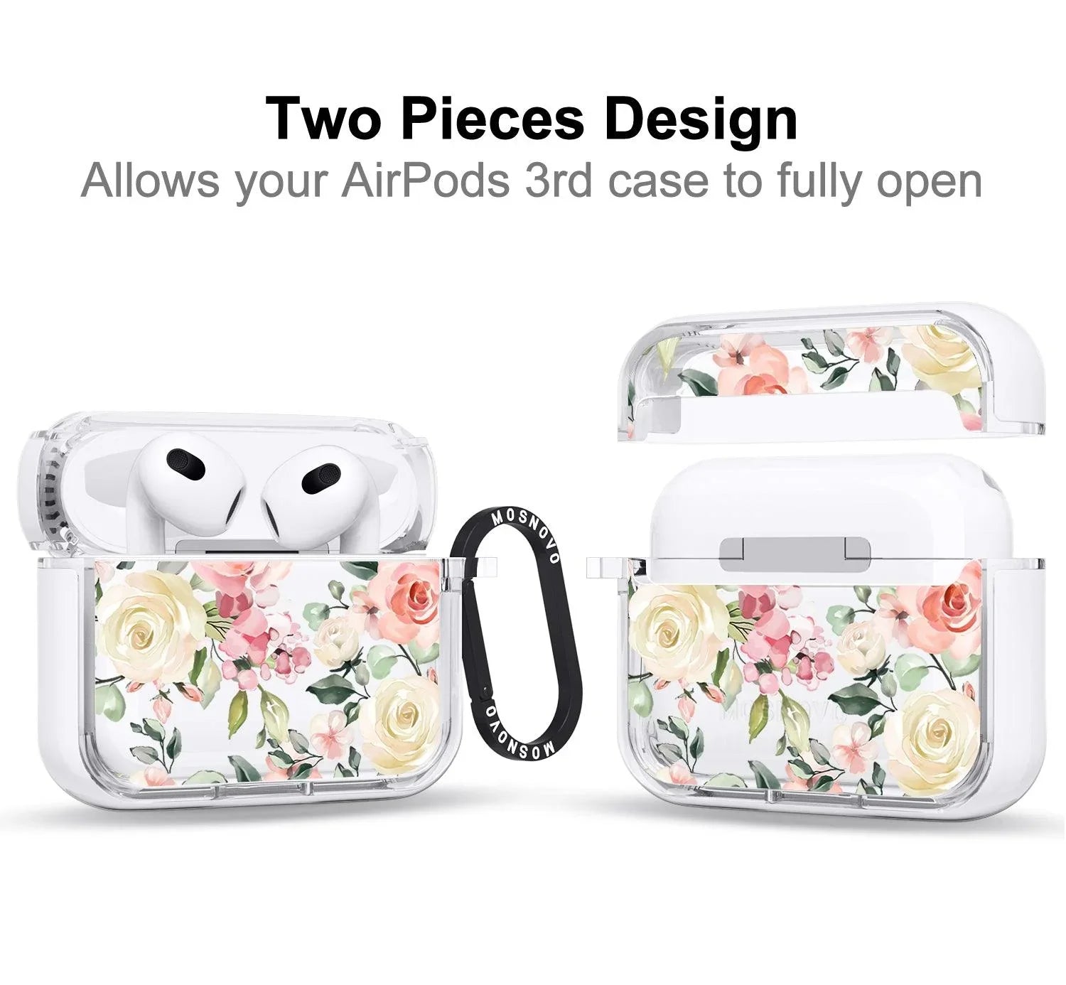 Watercolor Flower Floral AirPods 3 Case (3rd Generation)