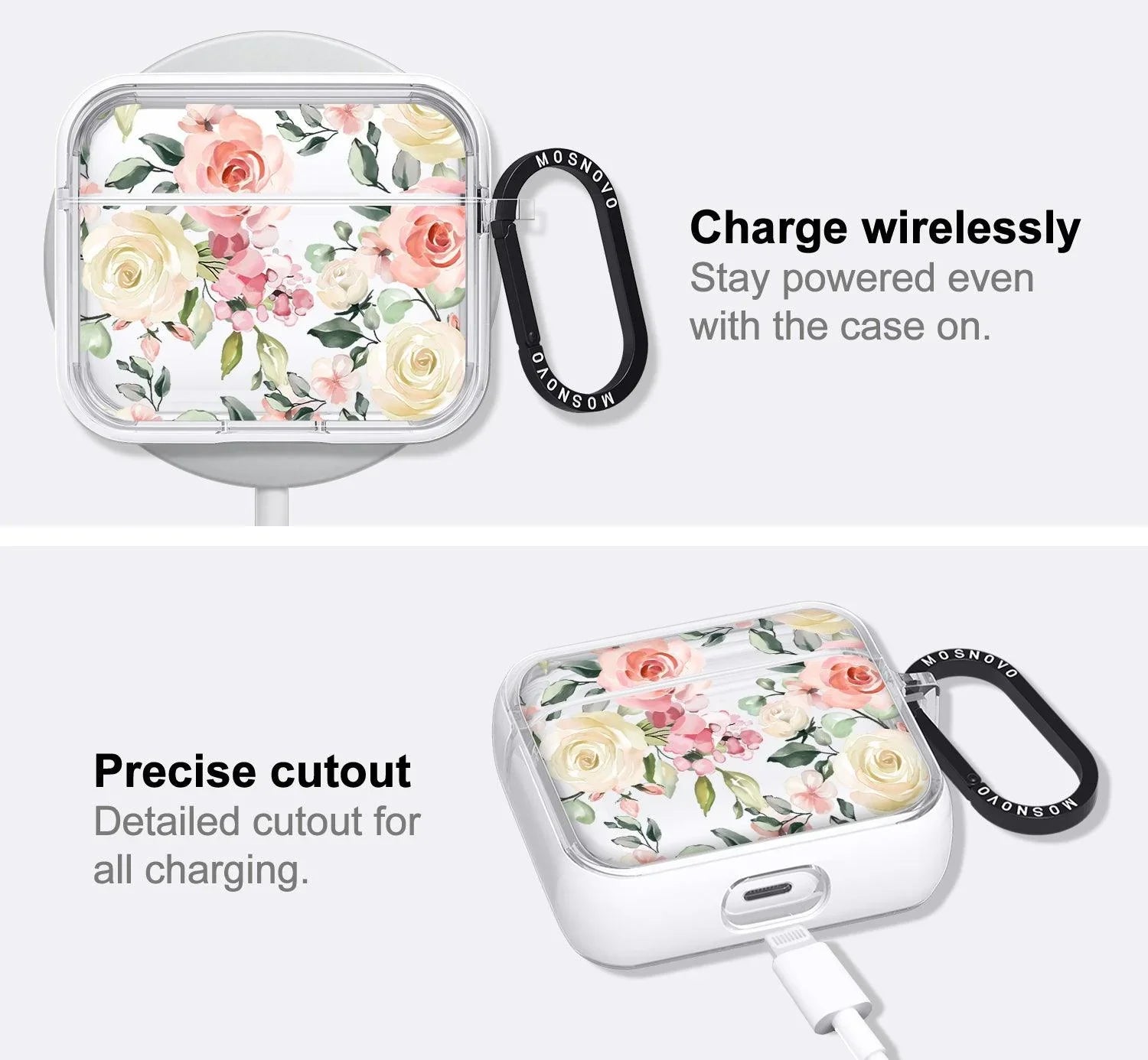 Watercolor Flower Floral AirPods 3 Case (3rd Generation)