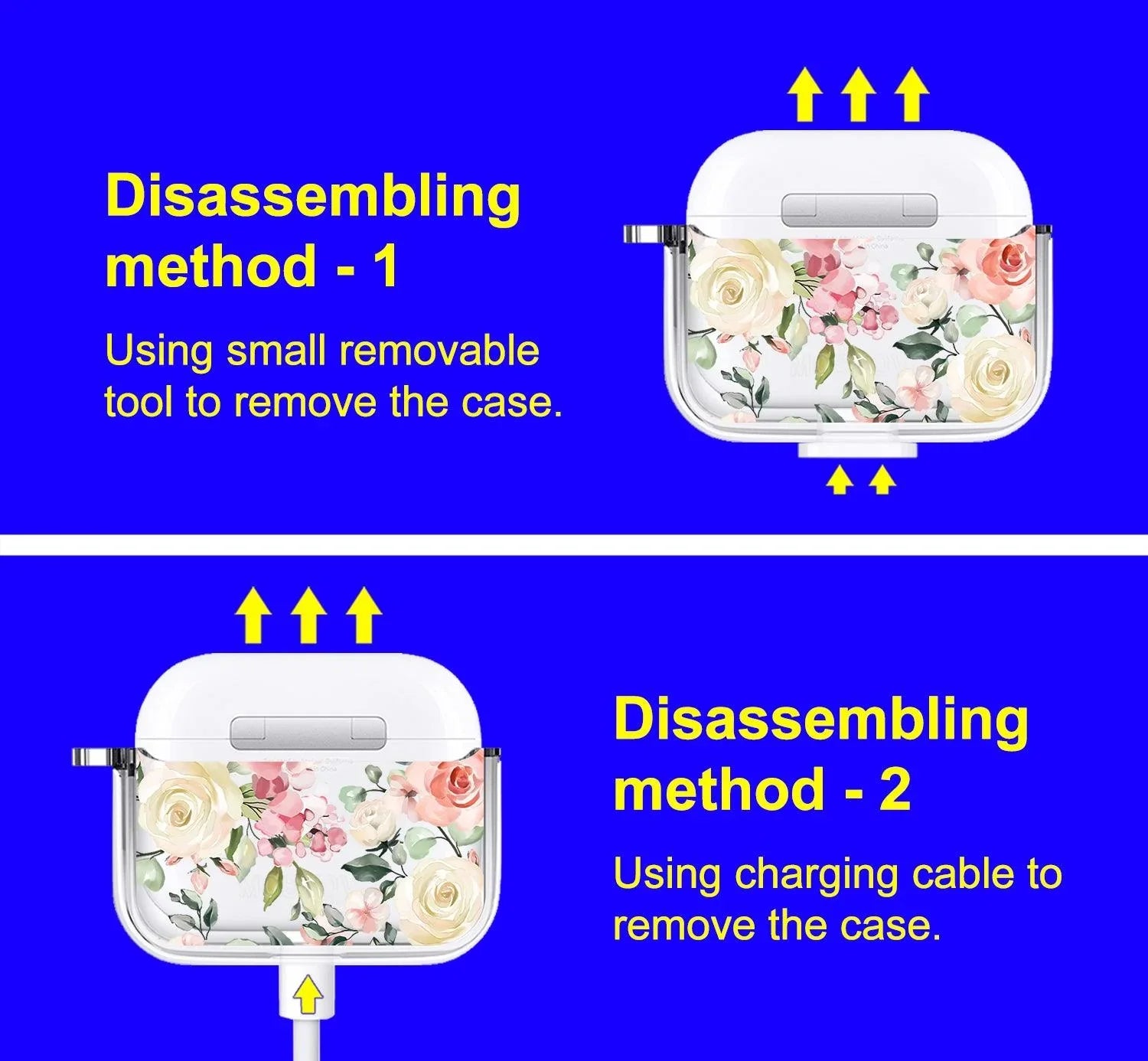 Watercolor Flower Floral AirPods 3 Case (3rd Generation)