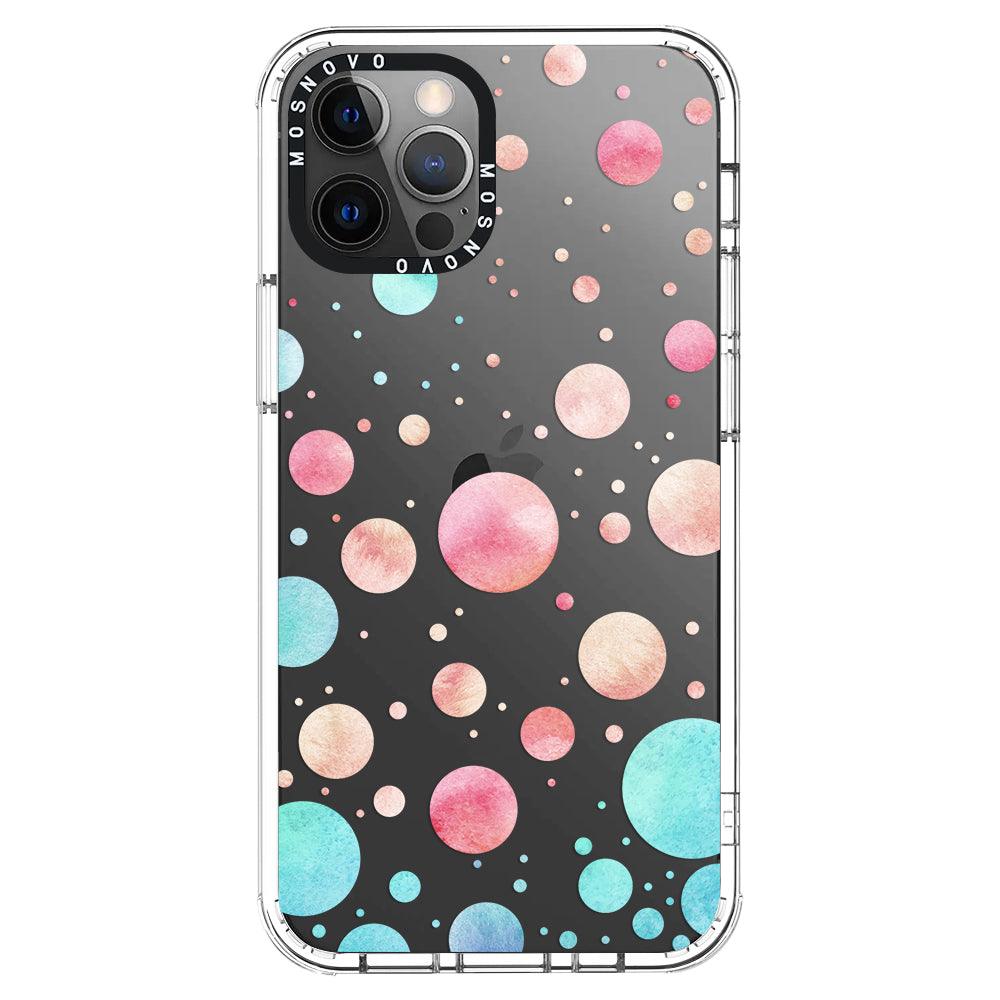 Colorful Bubbles Phone Case - iPhone 12 Pro Case - MOSNOVO