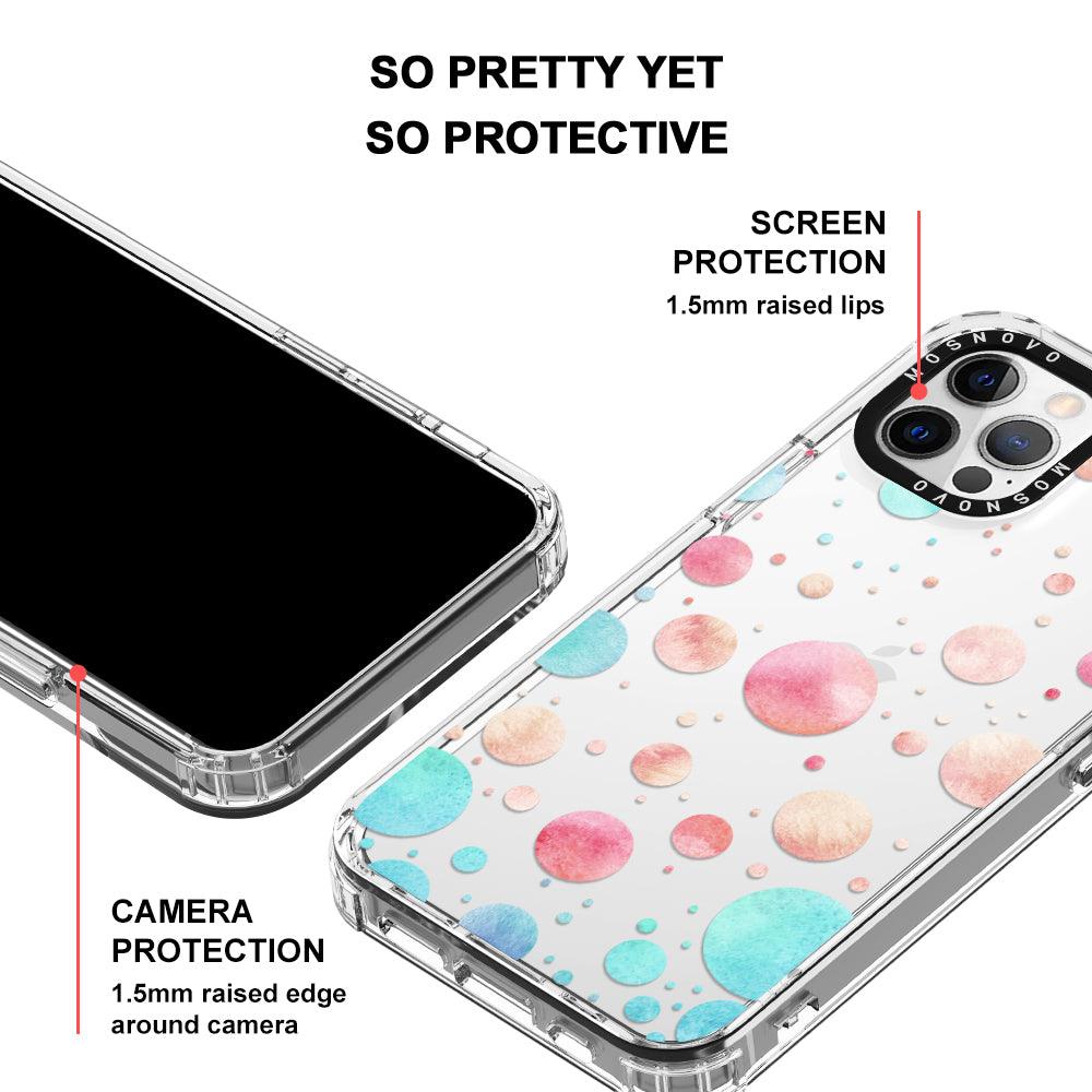 Colorful Bubbles Phone Case - iPhone 12 Pro Case - MOSNOVO