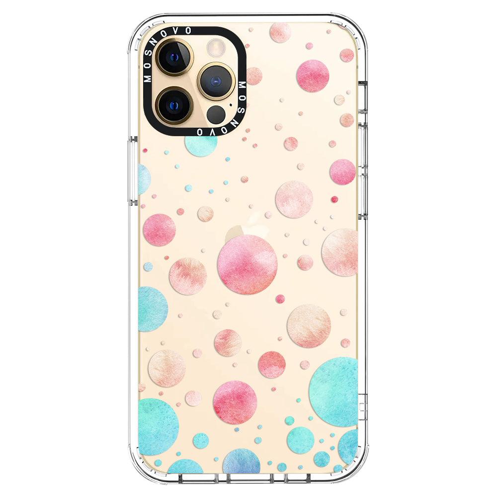 Colorful Bubbles Phone Case - iPhone 12 Pro Max Case - MOSNOVO