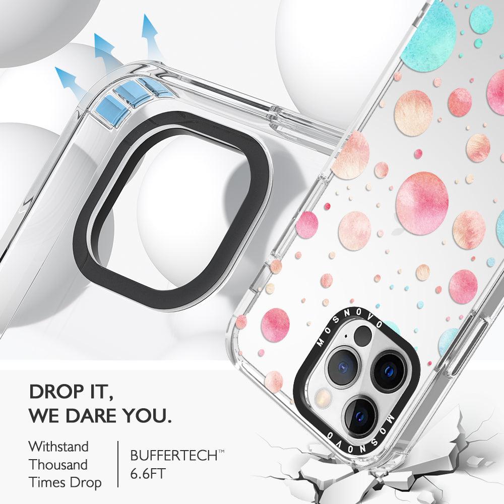 Colorful Bubbles Phone Case - iPhone 12 Pro Max Case - MOSNOVO