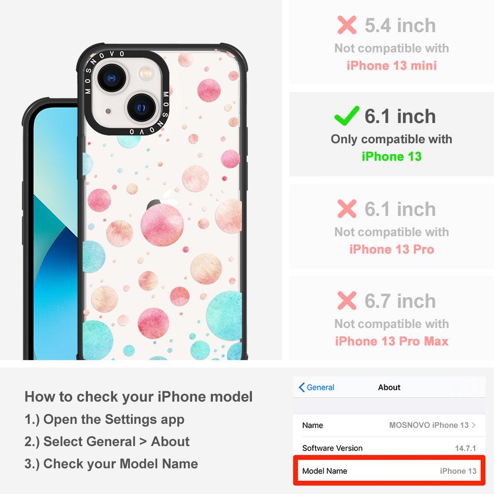 Colorful Bubbles Phone Case - iPhone 13 Case - MOSNOVO