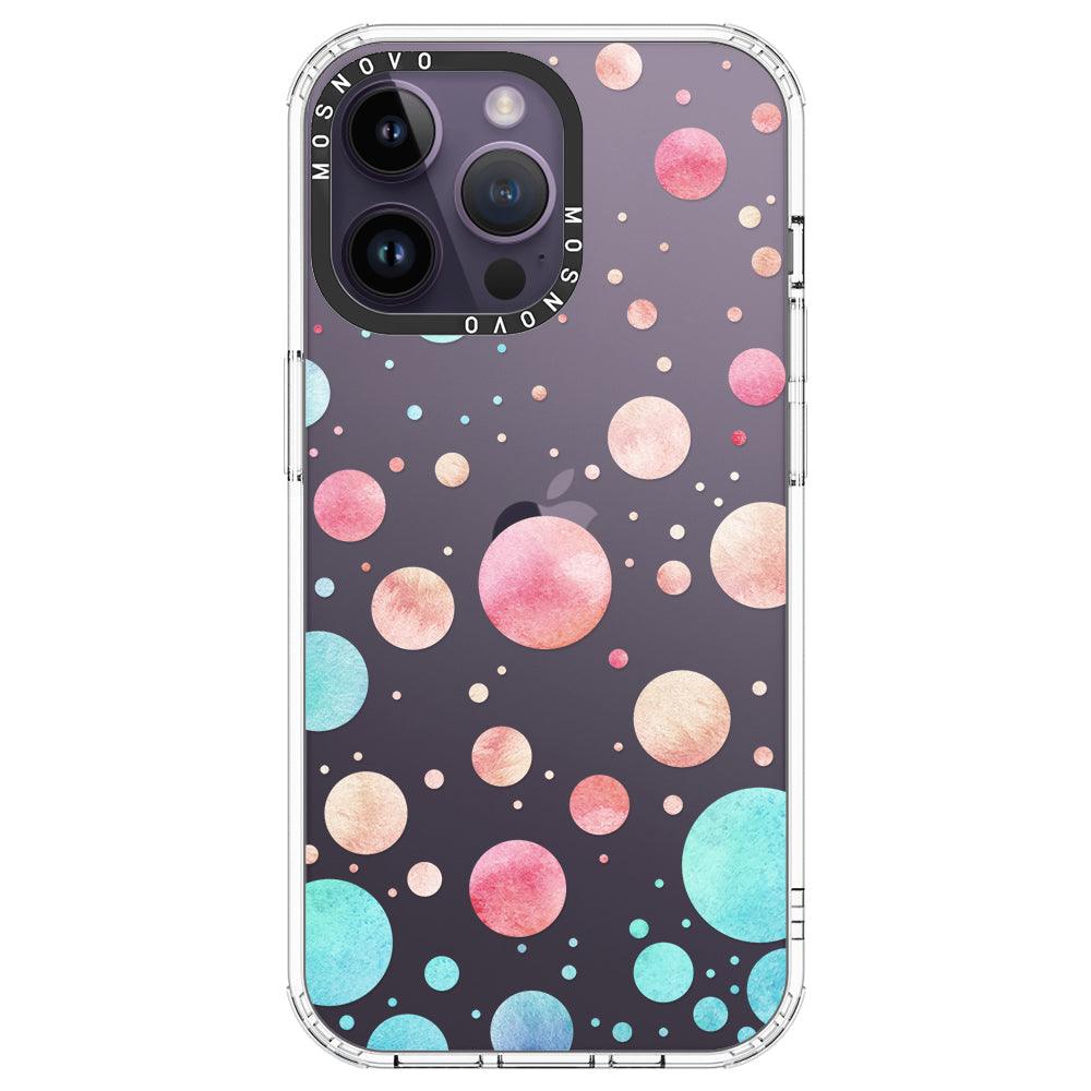 Colorful Bubbles Phone Case - iPhone 14 Pro Max Case - MOSNOVO