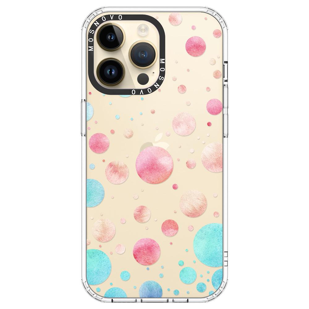 Colorful Bubbles Phone Case - iPhone 14 Pro Max Case - MOSNOVO