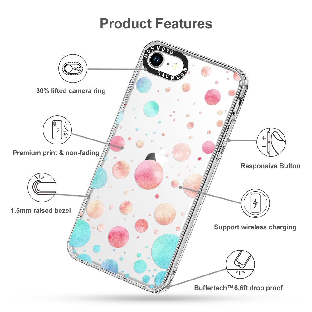 Colorful Bubbles Phone Case - iPhone SE 2022 Case - MOSNOVO
