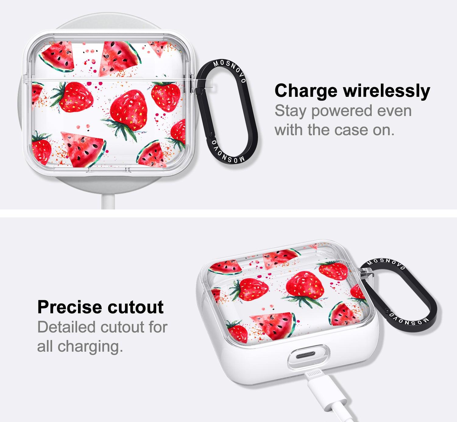 Watermelon and Strawberry AirPods 3 Case (3rd Generation) - MOSNOVO