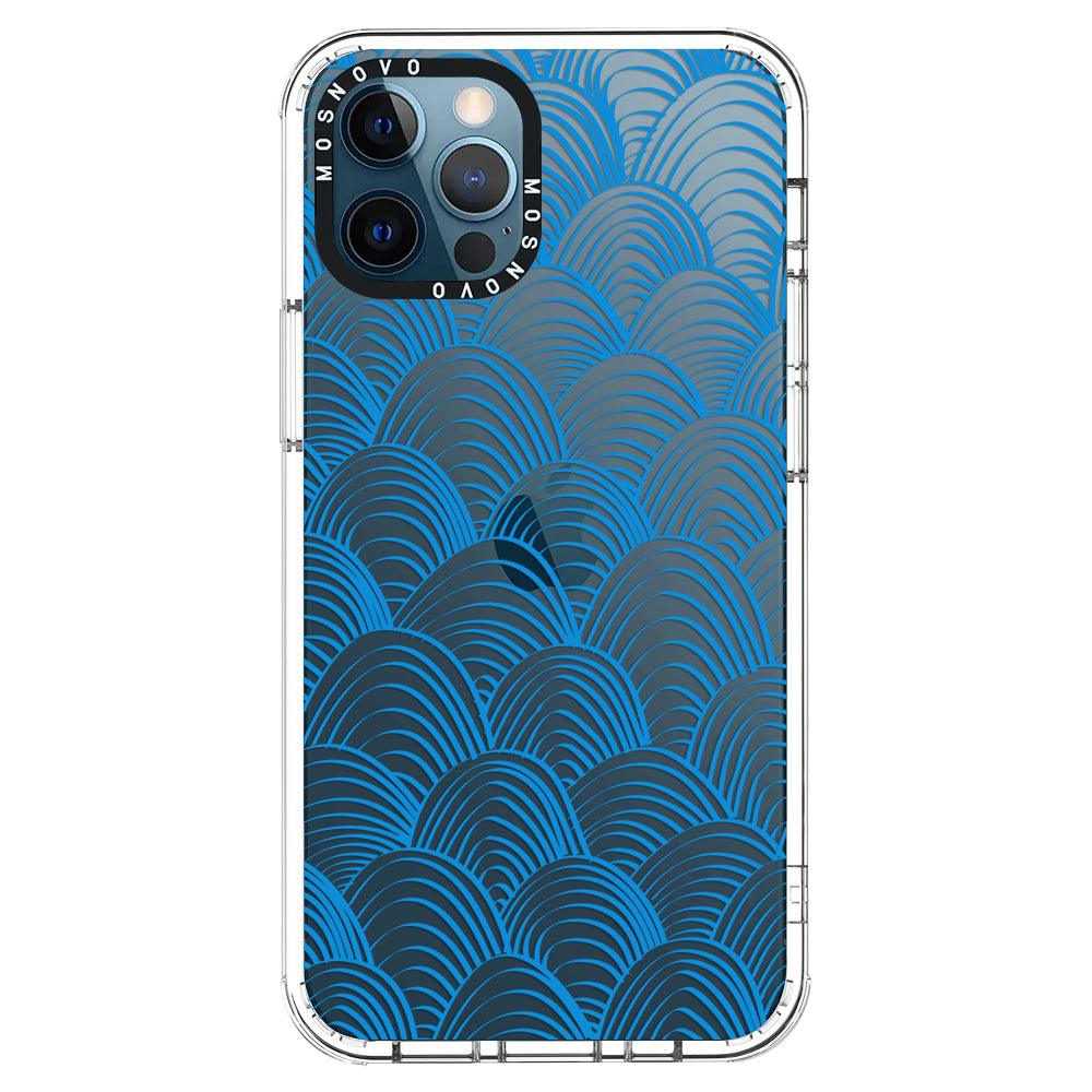 Wavy Wave Phone Case - iPhone 12 Pro Max Case - MOSNOVO
