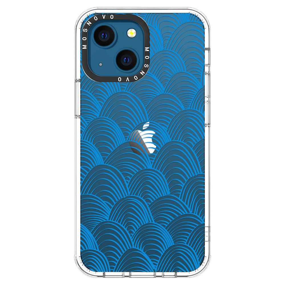 Wavy Wave Phone Case - iPhone 13 Case - MOSNOVO