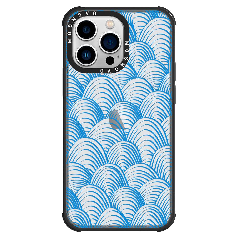 Wavy Wave Phone Case - iPhone 13 Pro Case - MOSNOVO