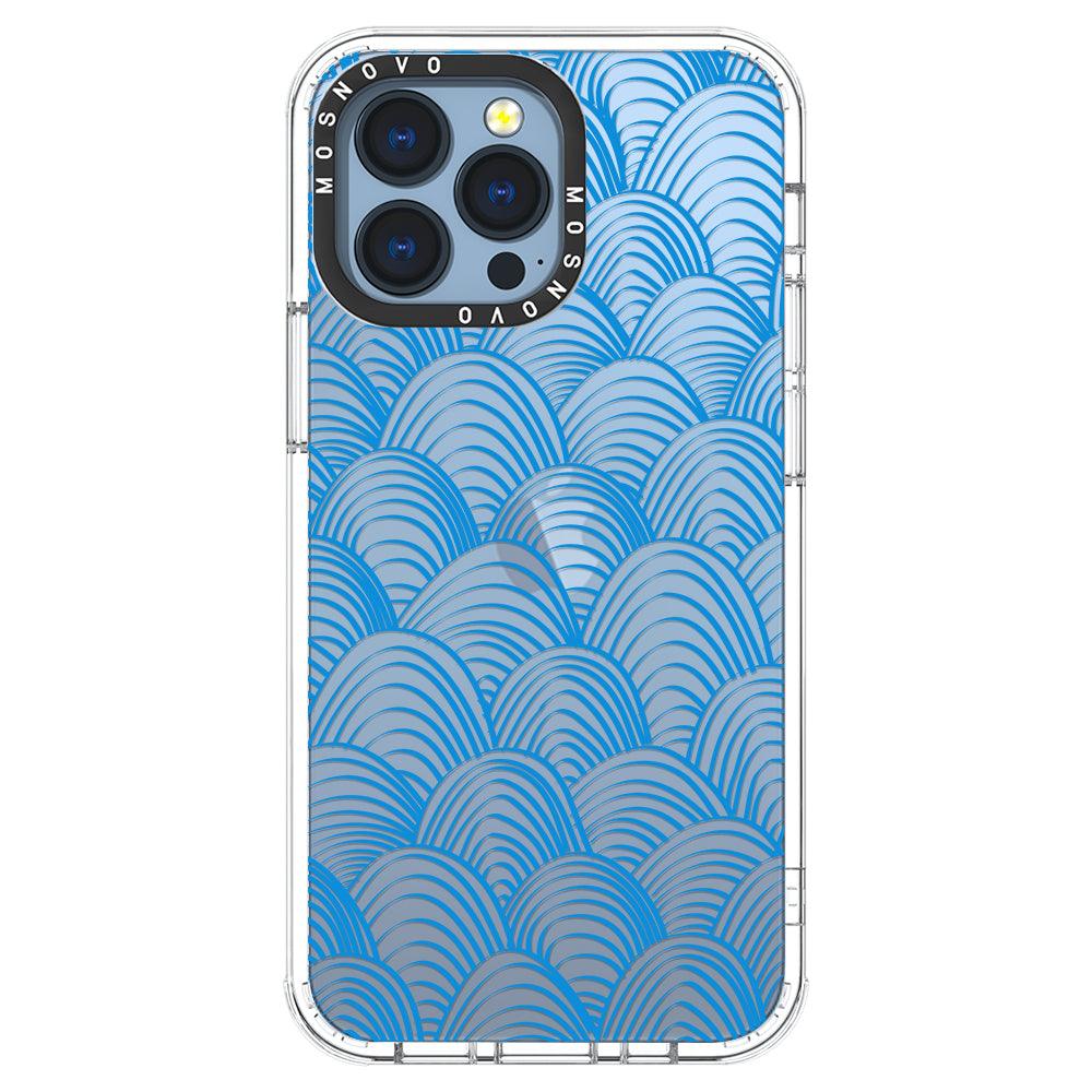 Wavy Wave Phone Case - iPhone 13 Pro Case - MOSNOVO