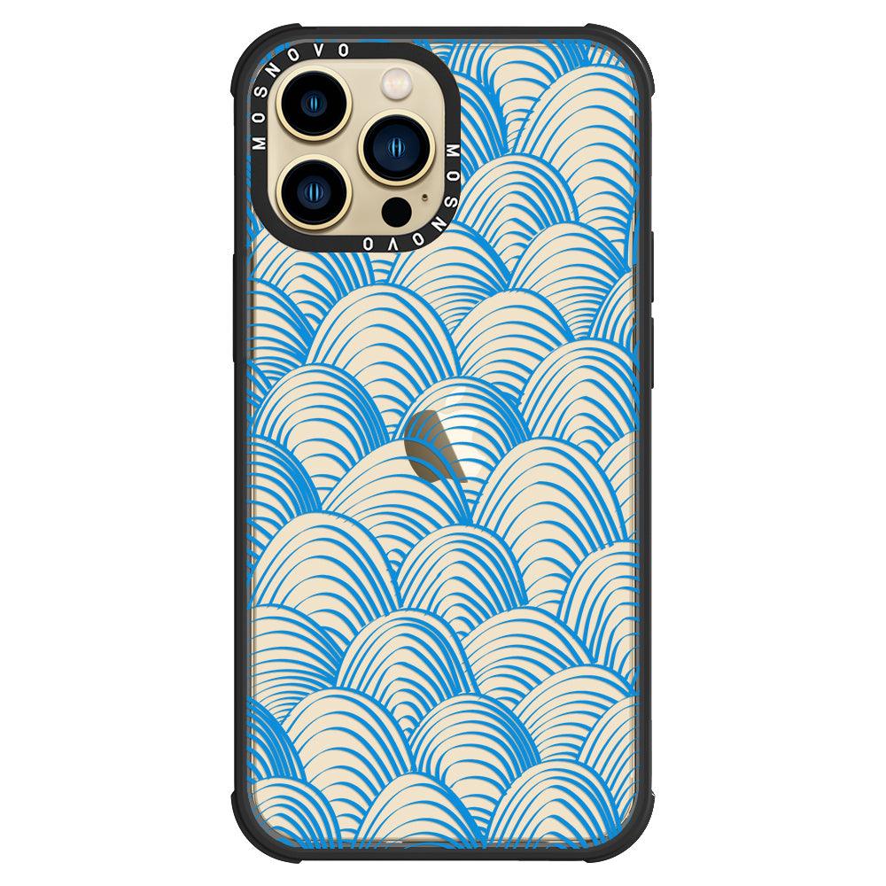 Wavy Wave Phone Case - iPhone 13 Pro Max Case - MOSNOVO