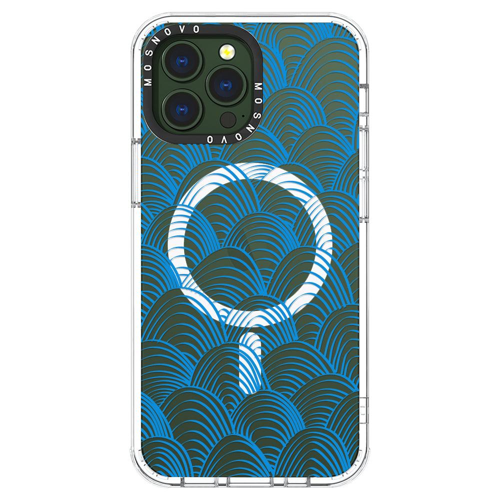 Wavy Wave Phone Case - iPhone 13 Pro Max Case - MOSNOVO