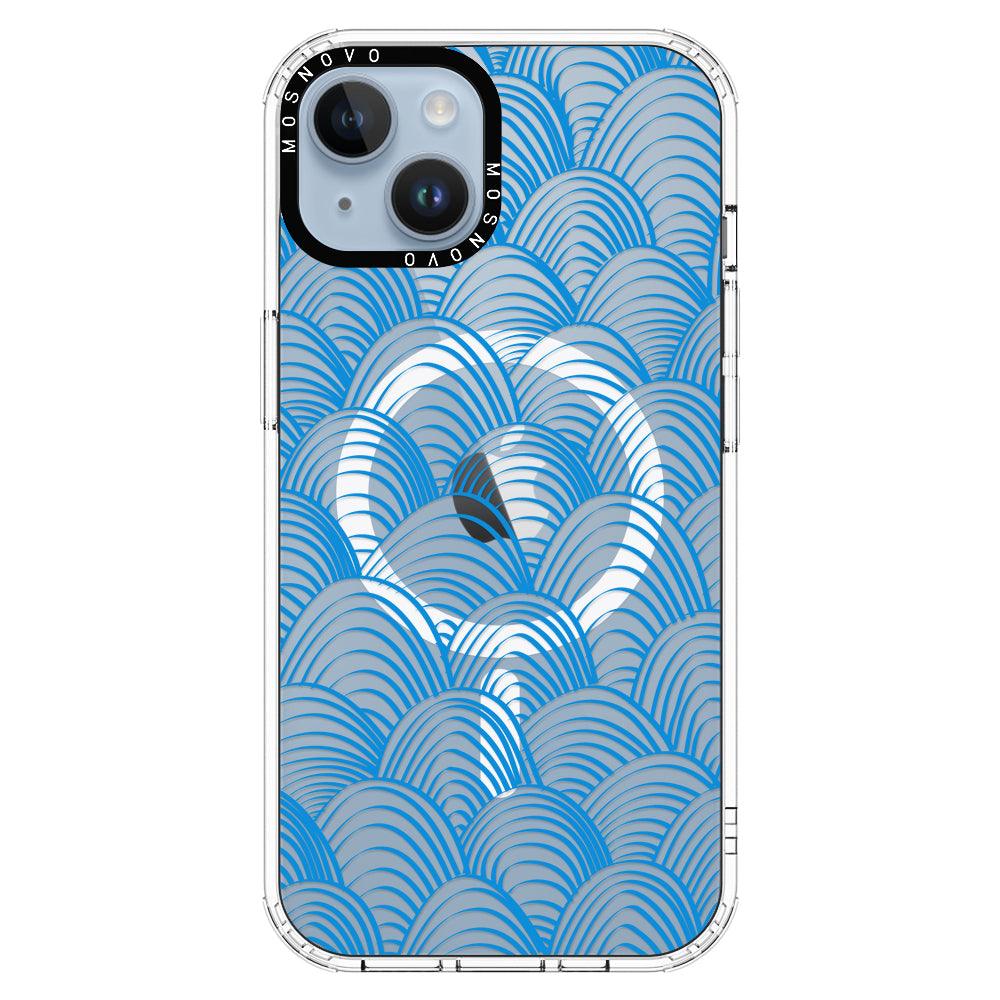 Wavy Wave Phone Case - iPhone 14 Case - MOSNOVO