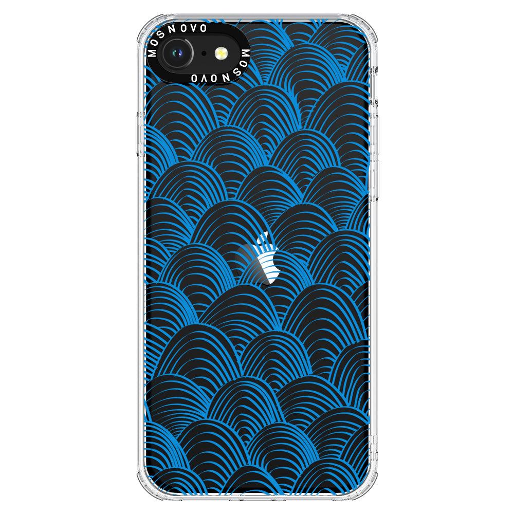 Wavy Wave Phone Case - iPhone SE 2020 Case - MOSNOVO