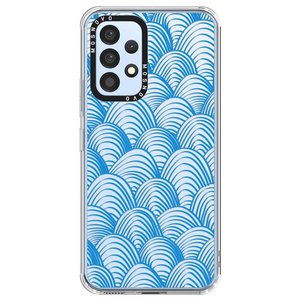 Wavy Art Phone Case - Samsung Galaxy A53 Case - MOSNOVO