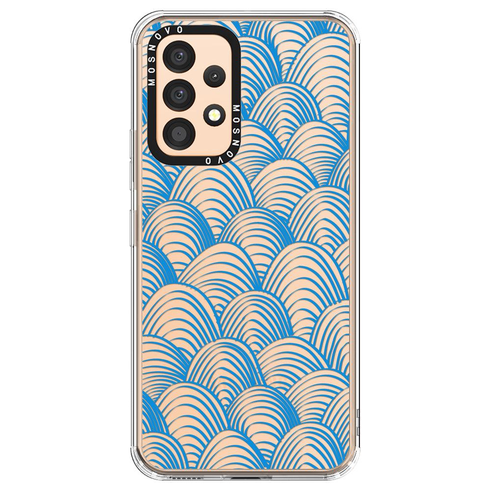 Wavy Art Phone Case - Samsung Galaxy A53 Case - MOSNOVO
