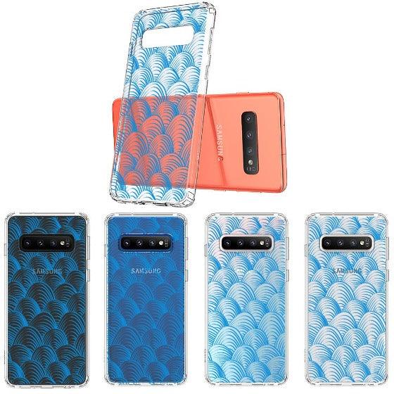 Wavy Wave Phone Case - Samsung Galaxy S10 Plus Case - MOSNOVO