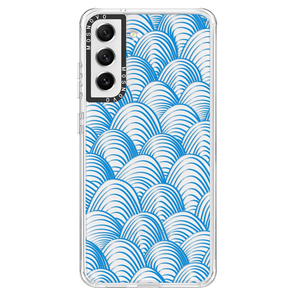 Wavy Wave Phone Case - Samsung Galaxy S21 FE Case - MOSNOVO