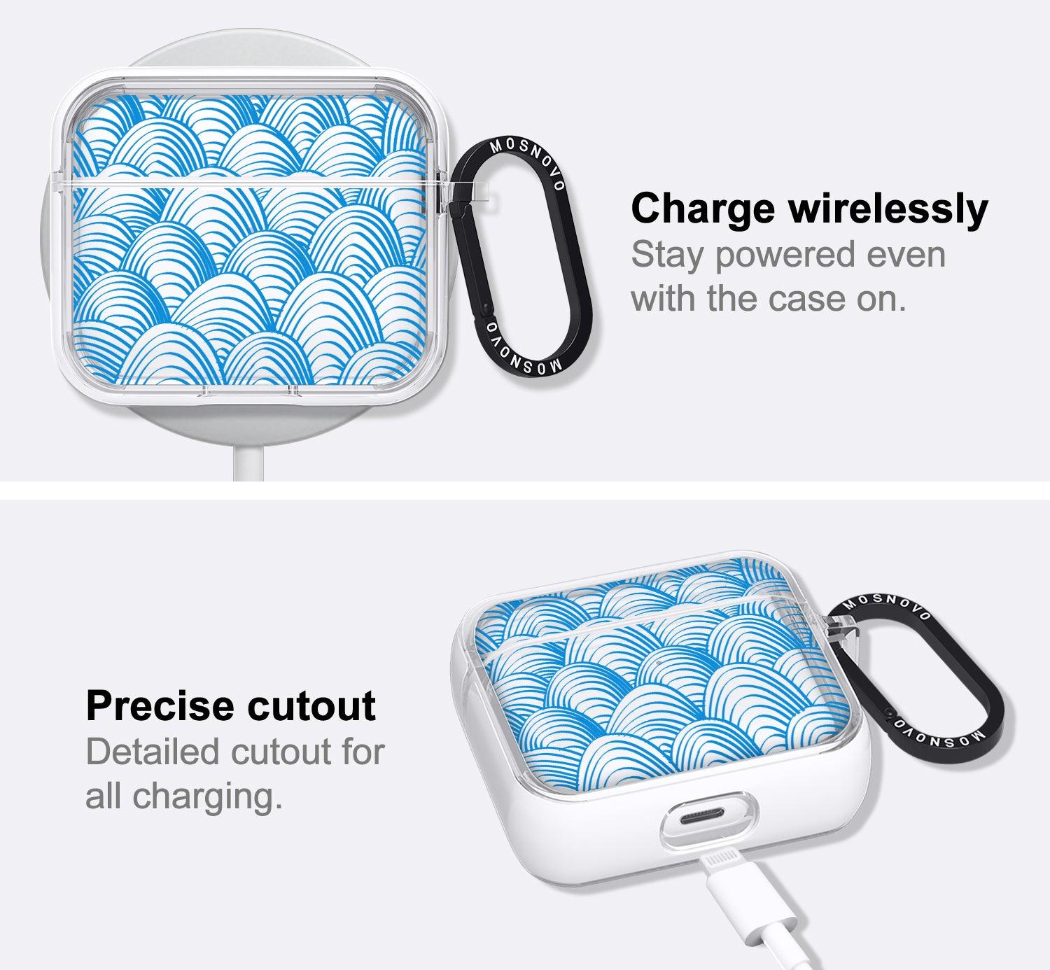 Wavy Wave AirPods 3 Case (3rd Generation) - MOSNOVO