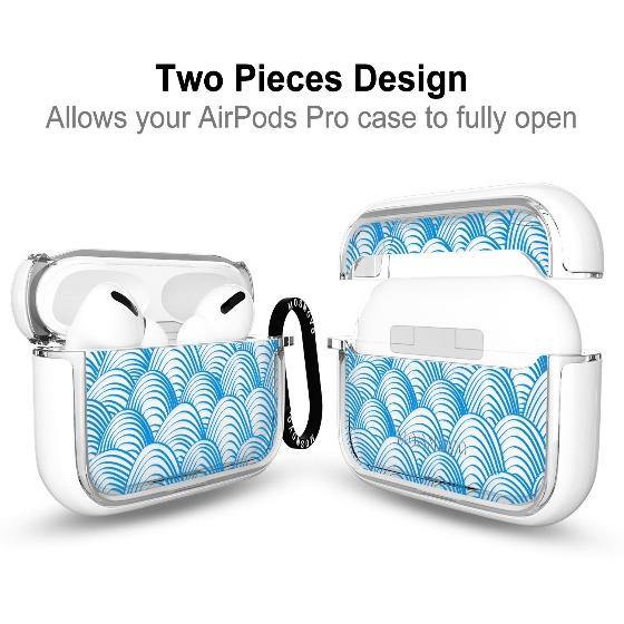 Wavy Wave AirPods Pro Case - MOSNOVO