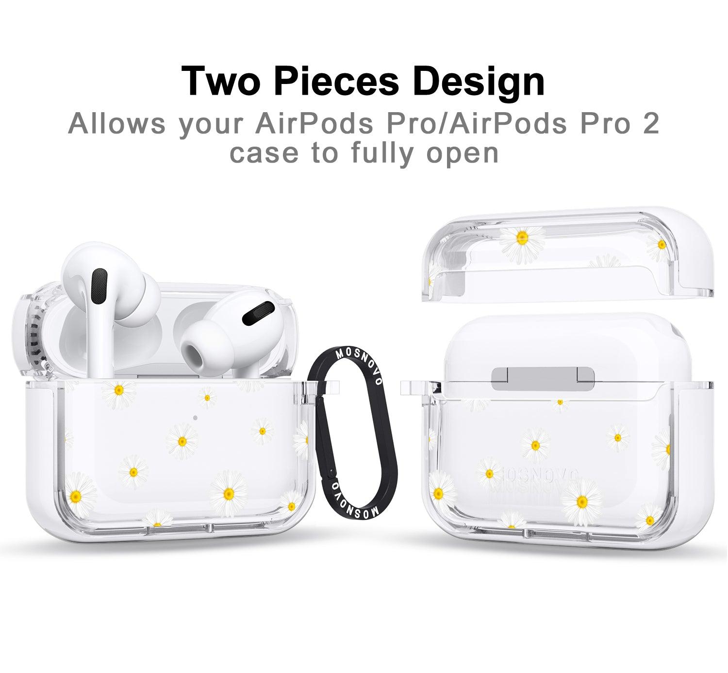 Daisy Floral Flower AirPods Pro 2 Case (2nd Generation) - MOSNOVO
