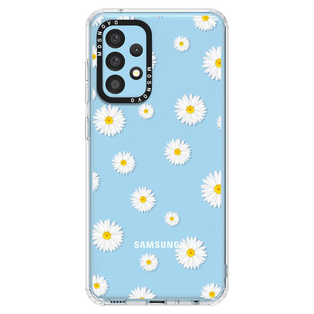 Daisy Floral Flower Phone Case - Samsung Galaxy A52 & A52s Case - MOSNOVO
