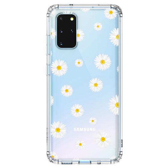 Daisy Floral Flower Phone Case - Samsung Galaxy S20 Plus Case - MOSNOVO