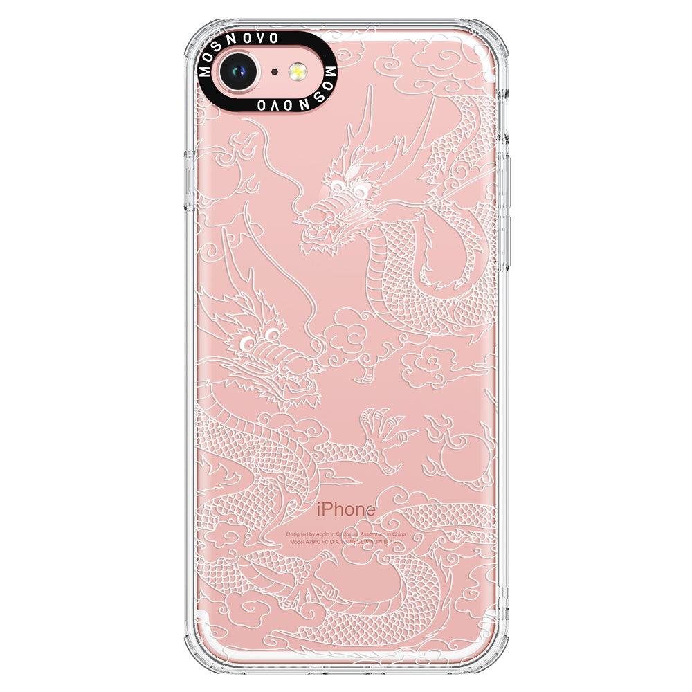 White Dragon Phone Case - iPhone 7 Case - MOSNOVO