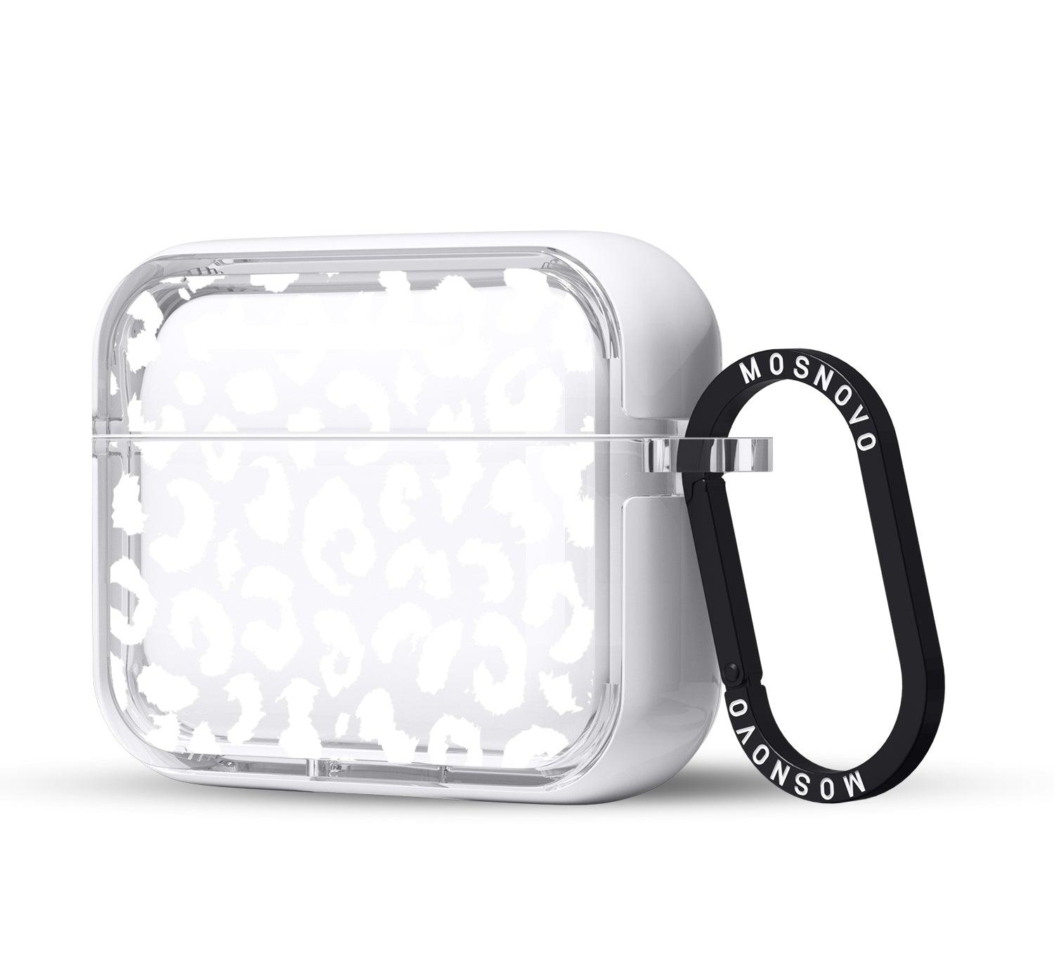 White Leopard AirPods Pro 2 Case (2nd Generation) - MOSNOVO