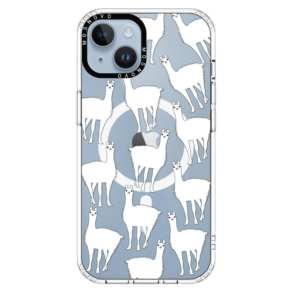 Llama Phone Case - iPhone 14 Plus Case - MOSNOVO