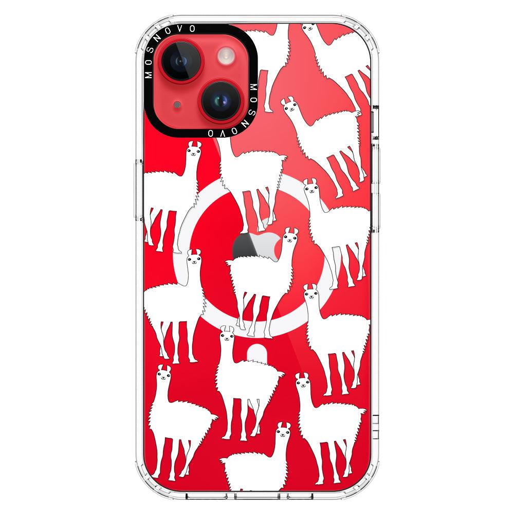 Llama Phone Case - iPhone 14 Plus Case - MOSNOVO