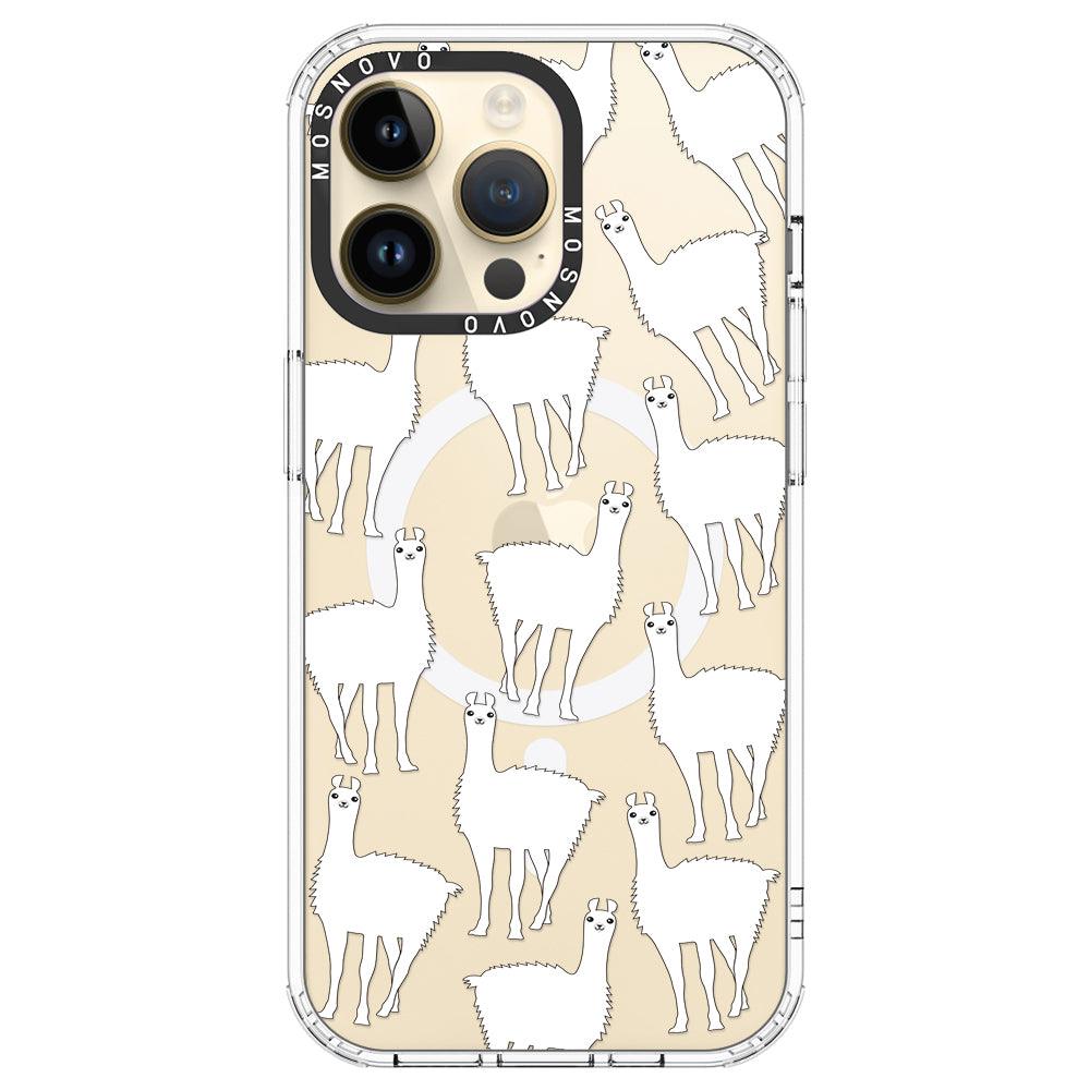 Llama Phone Case - iPhone 14 Pro Max Case - MOSNOVO