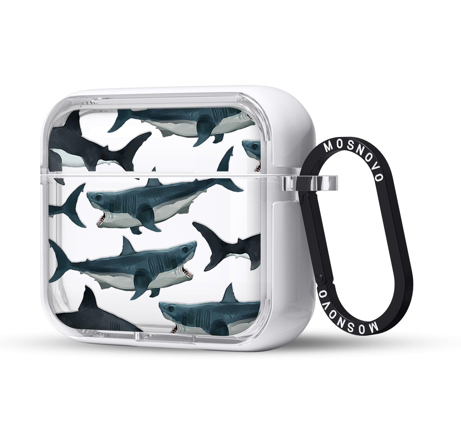 White Shark AirPods 3 Case (3rd Generation) - MOSNOVO