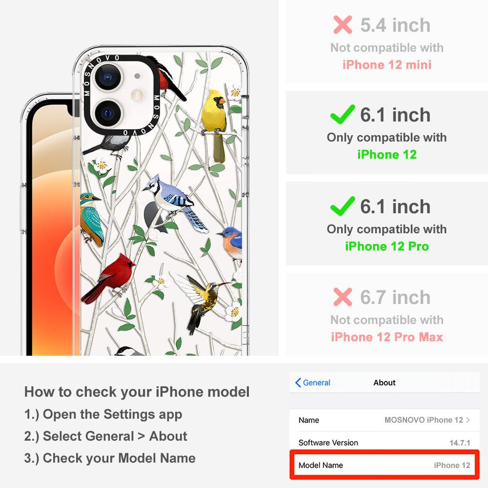 Wild Bird Phone Case - iPhone 12 Case - MOSNOVO