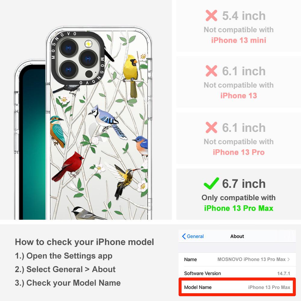 Wild Bird Phone Case - iPhone 13 Pro Max Case - MOSNOVO