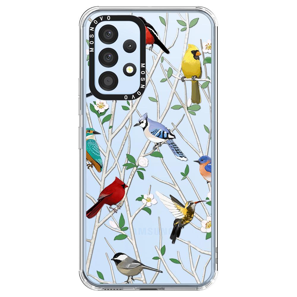 Wild Bird Phone Case - Samsung Galaxy A53 Case - MOSNOVO