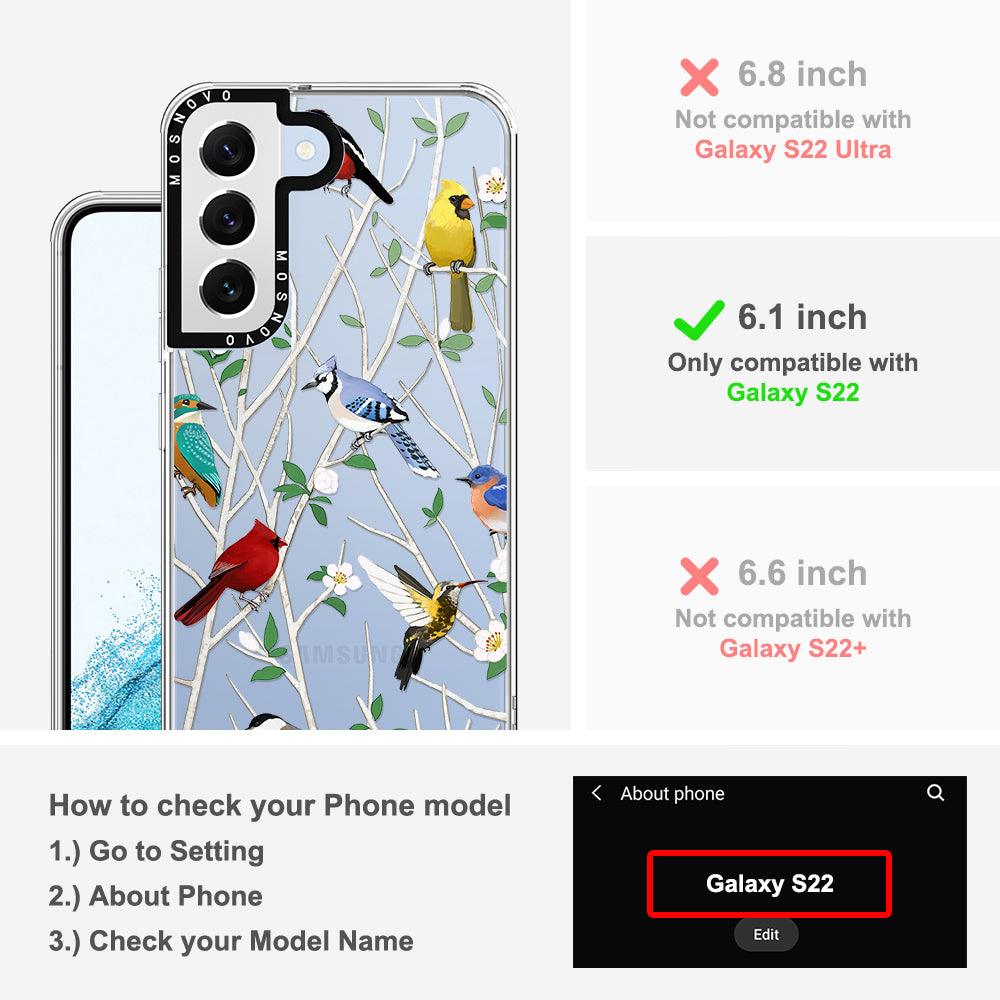 Wild Bird Phone Case - Samsung Galaxy S22 Case - MOSNOVO