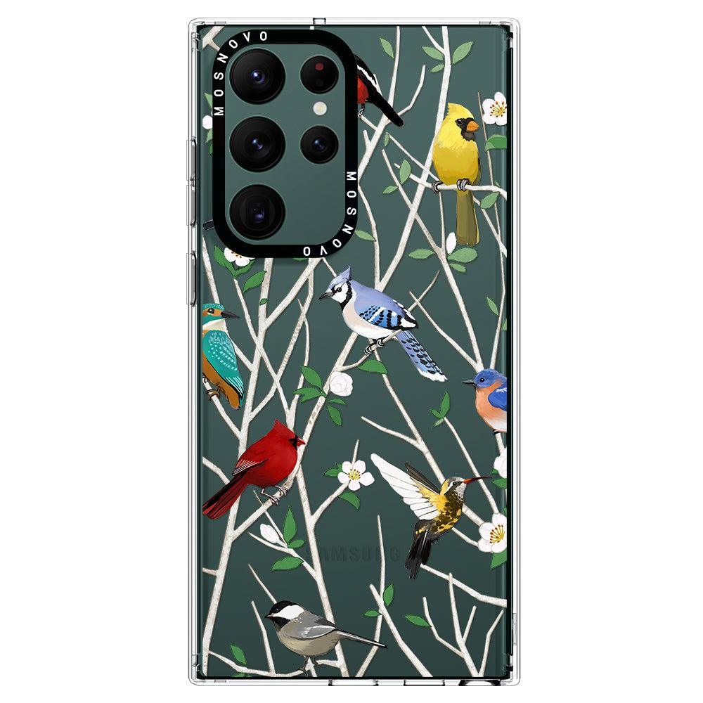 Wild Bird Phone Case - Samsung Galaxy S22 Ultra Case - MOSNOVO