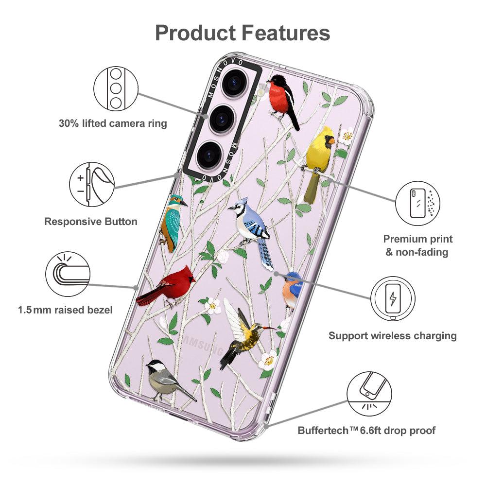 Wild Bird Phone Case - Samsung Galaxy S23 Case - MOSNOVO