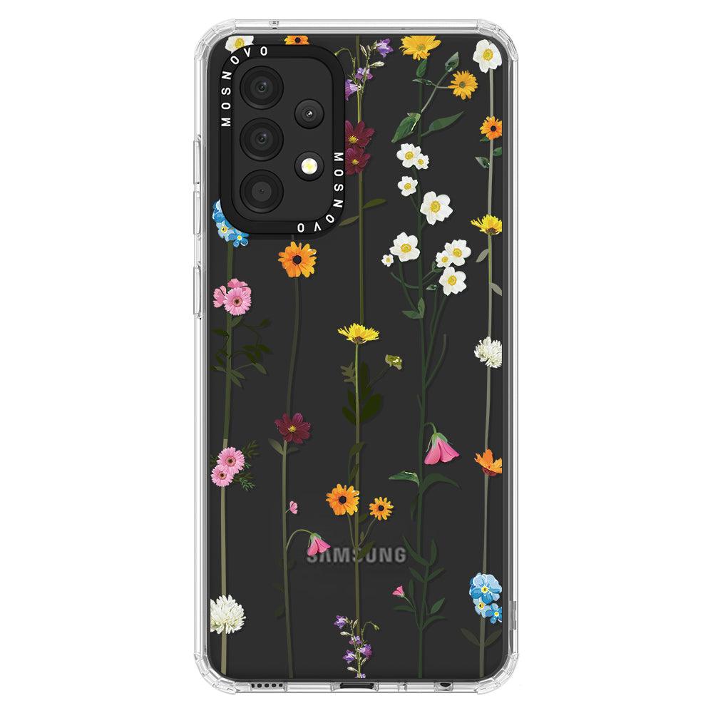 Wild Flowers Floral Phone Case - Samsung Galaxy A52 & A52s Case - MOSNOVO