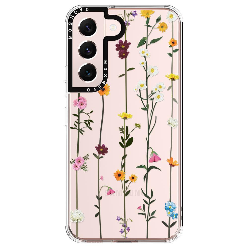 Wild Flowers Floral Phone Case - Samsung Galaxy S22 Case - MOSNOVO