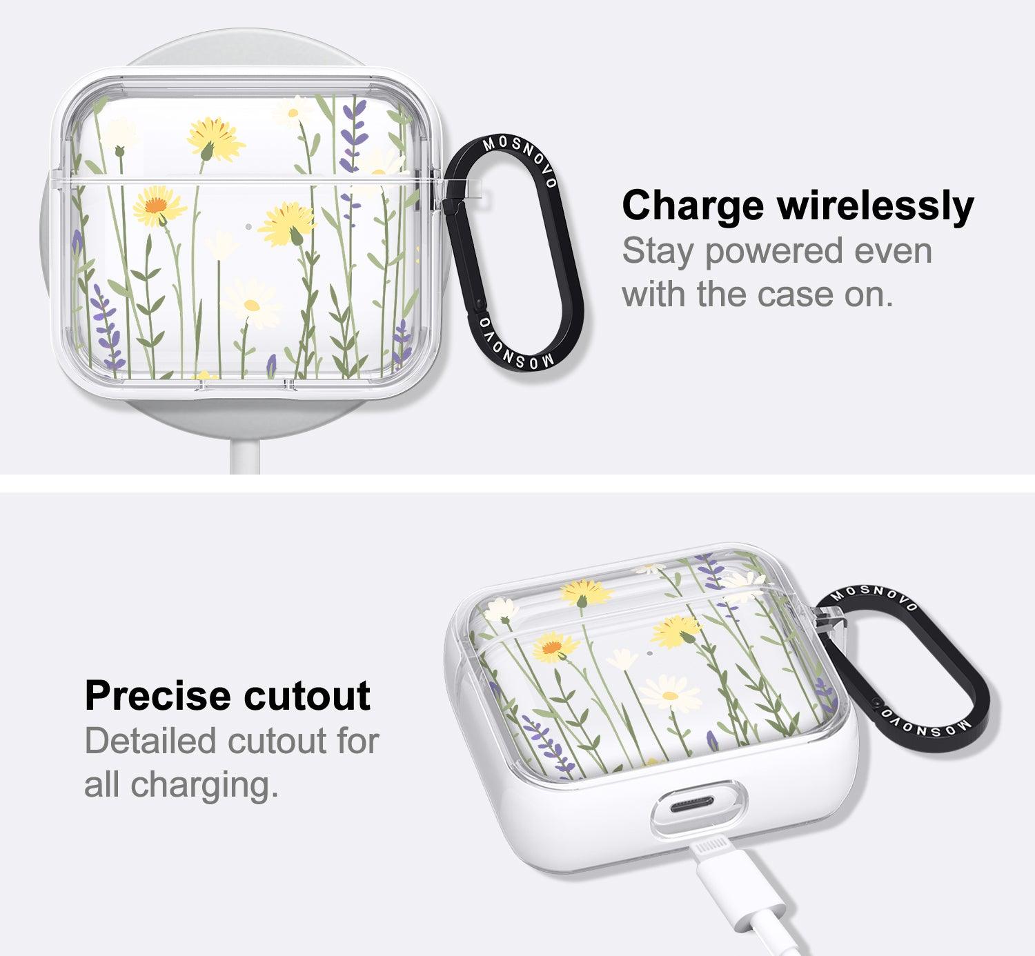 Wild Meadow Floral AirPods 3 Case (3rd Generation) - MOSNOVO