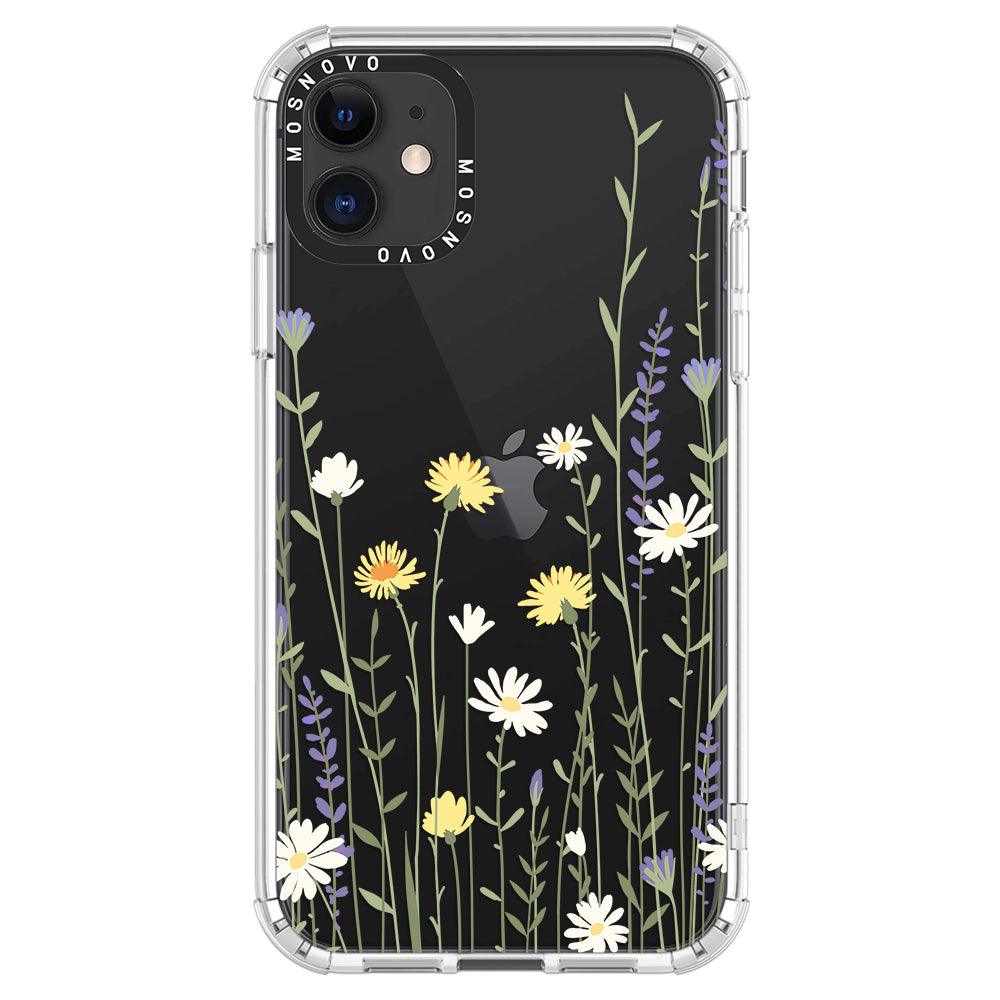 Wild Meadow Floral Phone Case - iPhone 11 Case - MOSNOVO