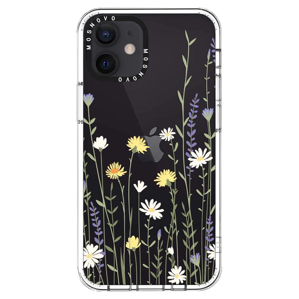 Wild Meadow Floral Phone Case - iPhone 12 Case - MOSNOVO