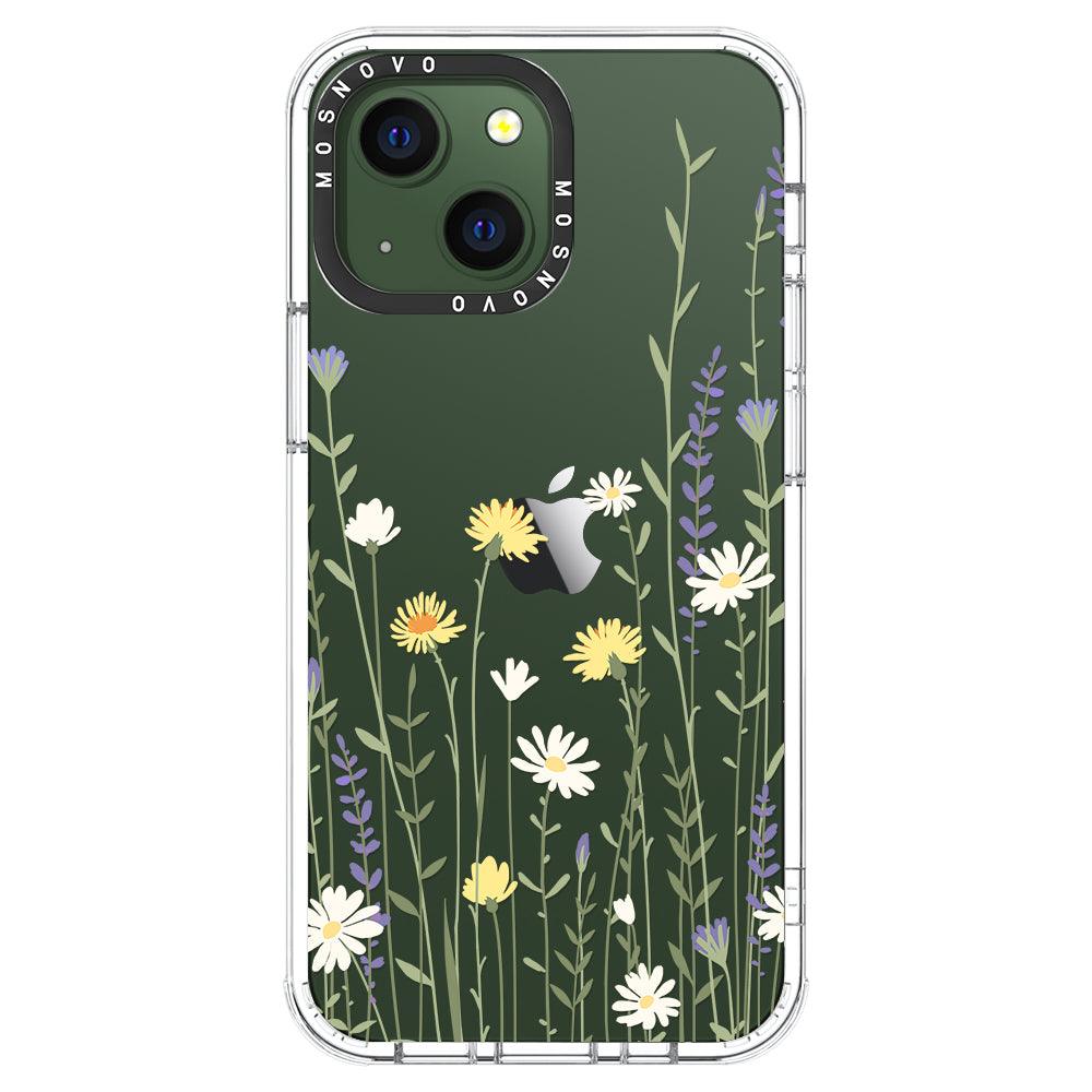 Wild Meadow Floral Phone Case - iPhone 13 Case - MOSNOVO