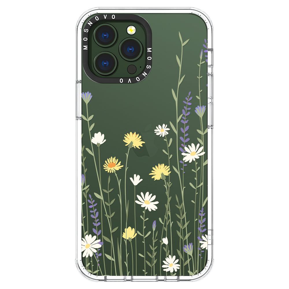 Wild Meadow Floral Phone Case - iPhone 13 Pro Max Case - MOSNOVO